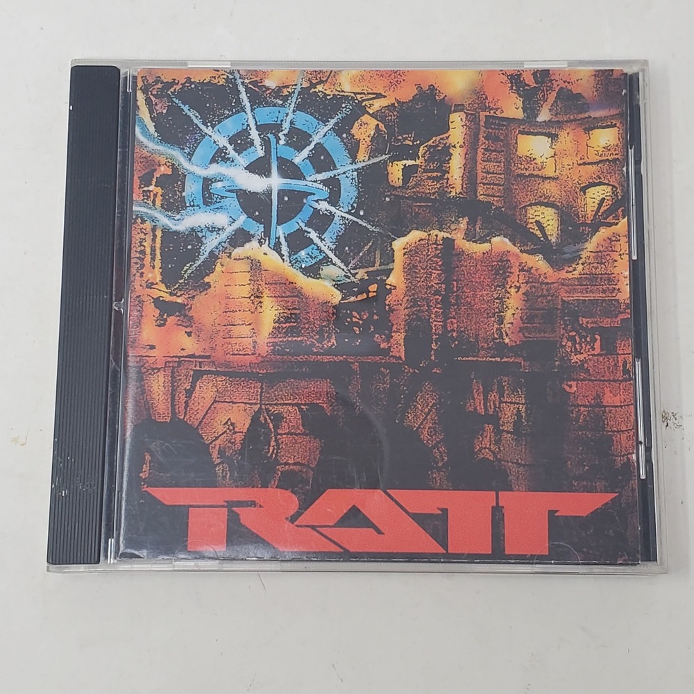 Ratt Detonator CD Album 1990 Atlantic Records Heavy Metal Rock Music 90s Vintage
